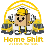 Home Shift UAE Logo – Professional Movers and Packers in Dubai